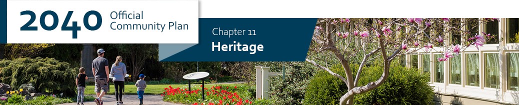 2040 OCP - Chapter 11 - Heritage chapter header, image of Guisachan Heritage Park